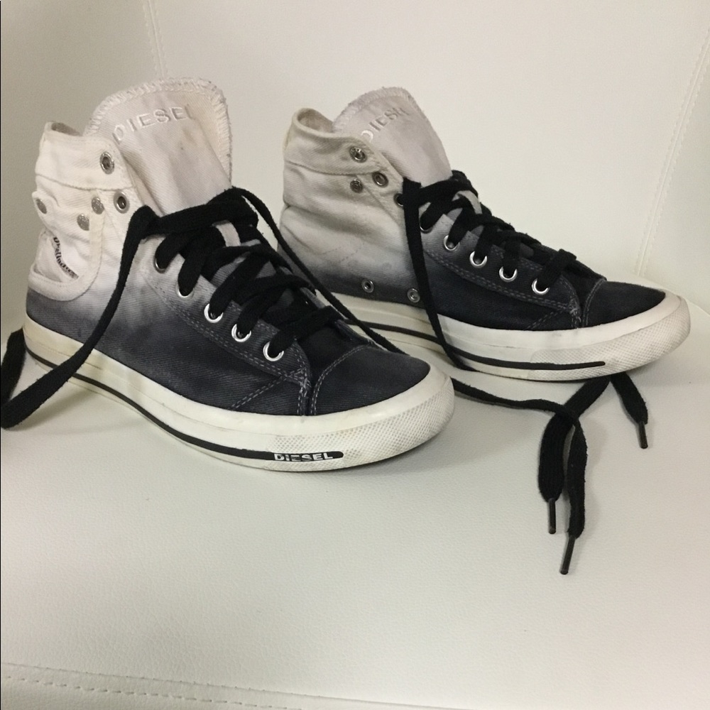 Diesel Ombré High Top Sneakers